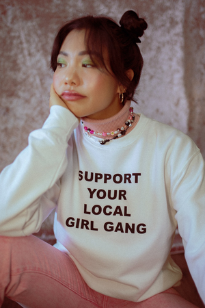 Support Your Local Girl Gang Crewneck
